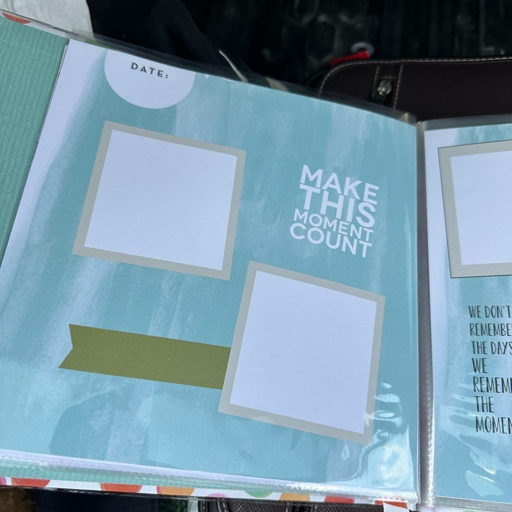 Colorful Polka Dot Gift pre-made scrapbook #Love your life - Picture 3 of 5